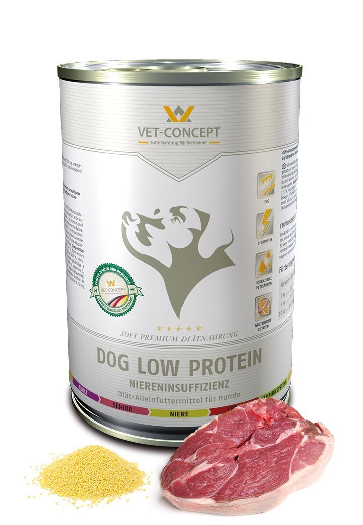 Hundmeny Lågt protein