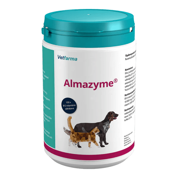 Almazyme®, Haimaentsyymejä sisältävä ravintolisä - Vet Concept