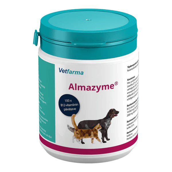 Almazyme®, Haimaentsyymejä sisältävä ravintolisä - Vet Concept